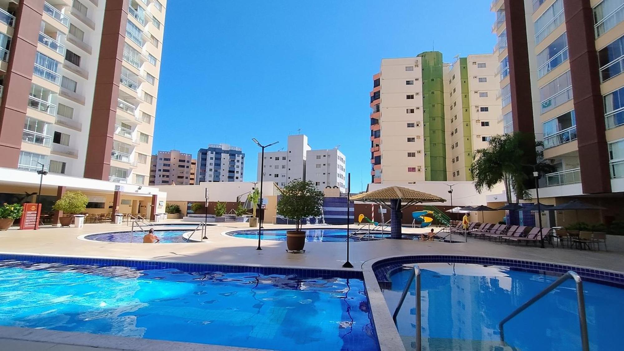 Casa Da Madeira Caldas Novas - Achei Ferias - Com Roupa De Cama Buitenkant foto